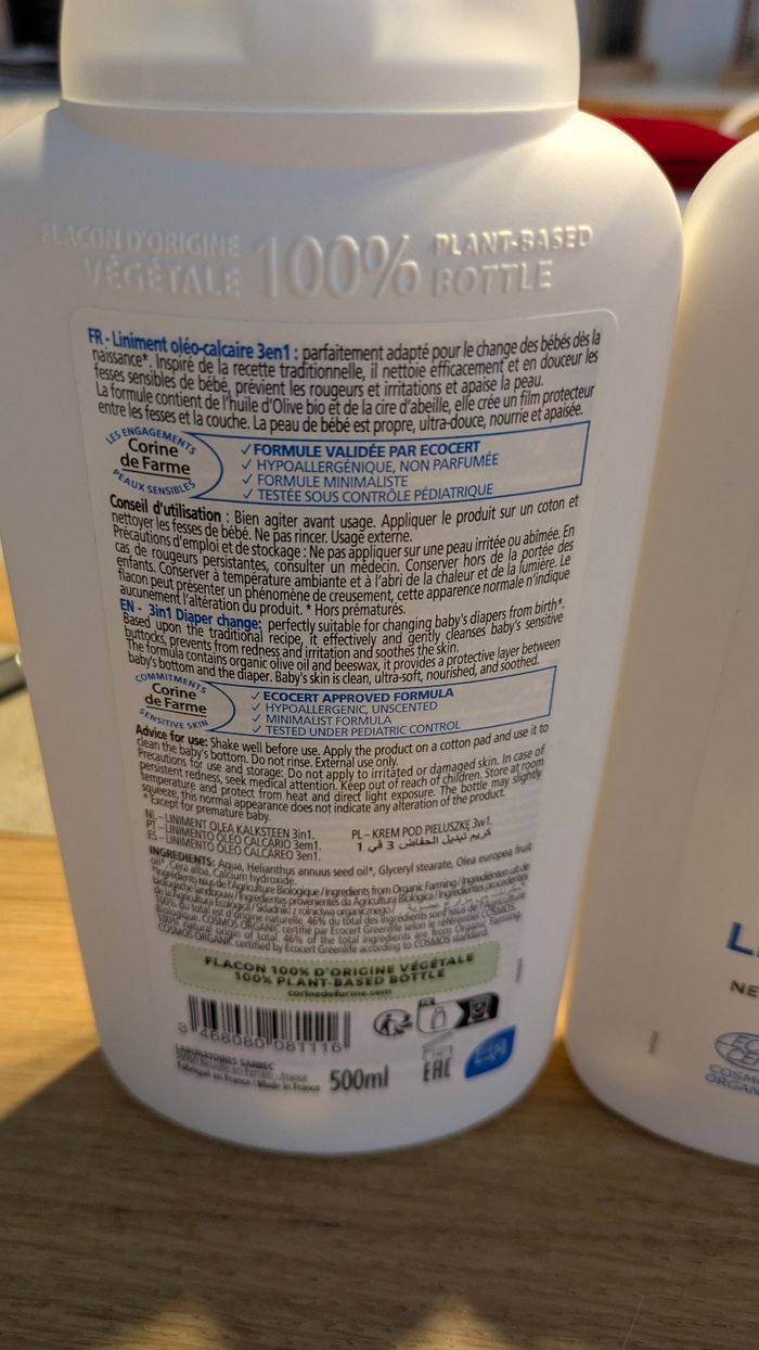 Lot de 4 flacons de Liniment Bio Corinne de Farme - photo numéro 3