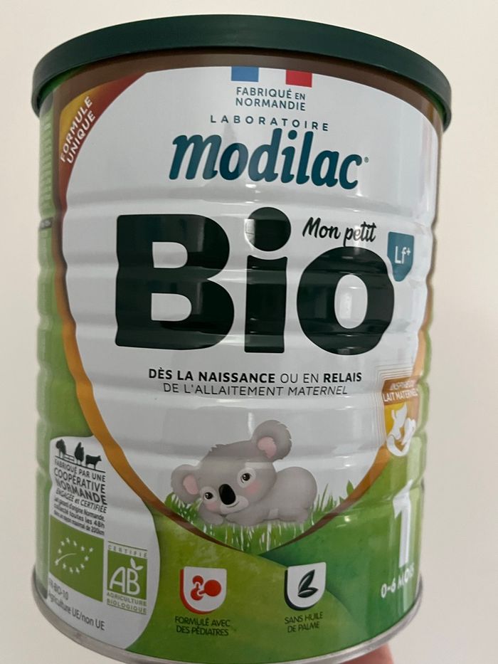 Lait modilac bio 1