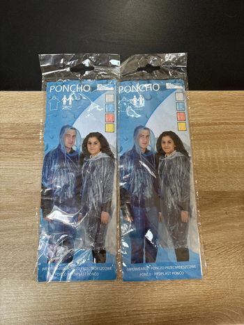 Poncho imperméable taille unique