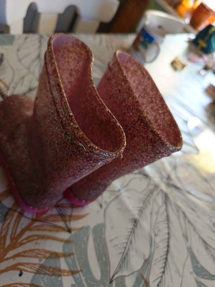 Bottes paillettes taille 26 - photo numéro 3