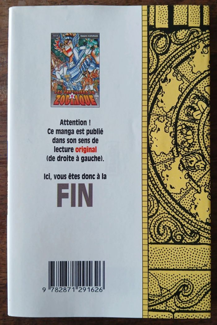 Les Chevaliers du Zodiaque Tome 8 Kana Français 🇨🇵 - photo numéro 2