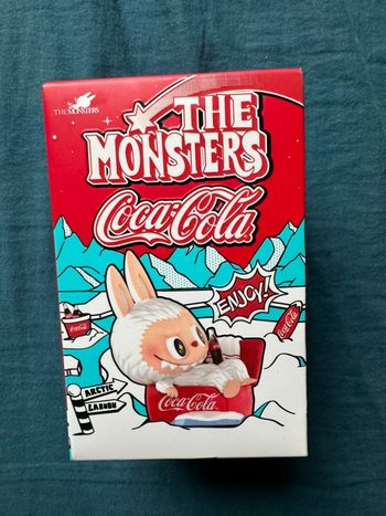 🔥 Pop Mart – Labubu x Coca-Cola – The Monsters – Arctic Edition (Neuf)