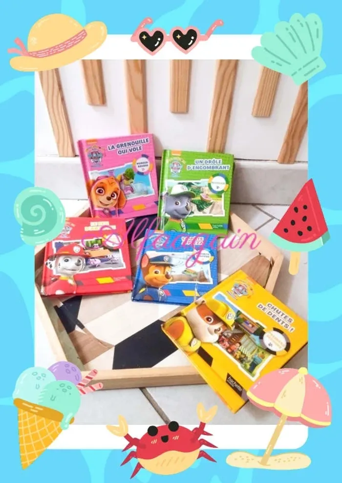 Lot minis livres par patrouille