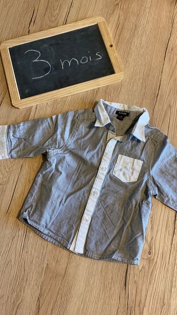 Chemise manches longues