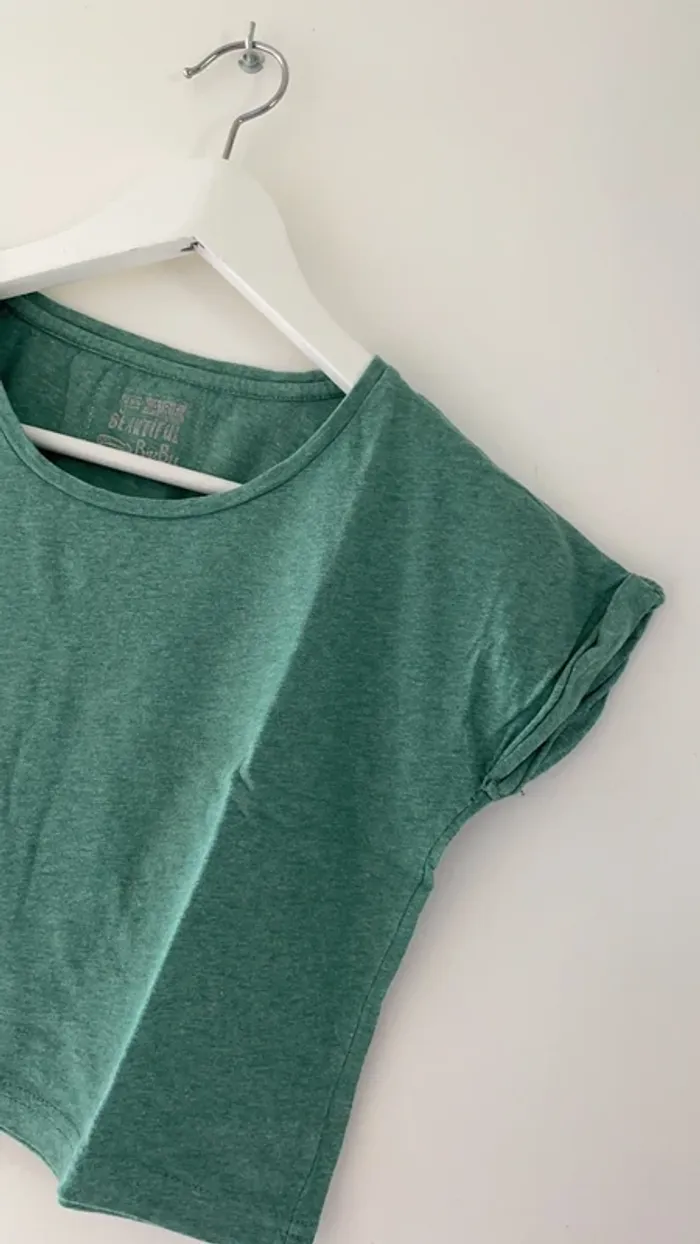 Tee shirt crop top - photo numéro 2