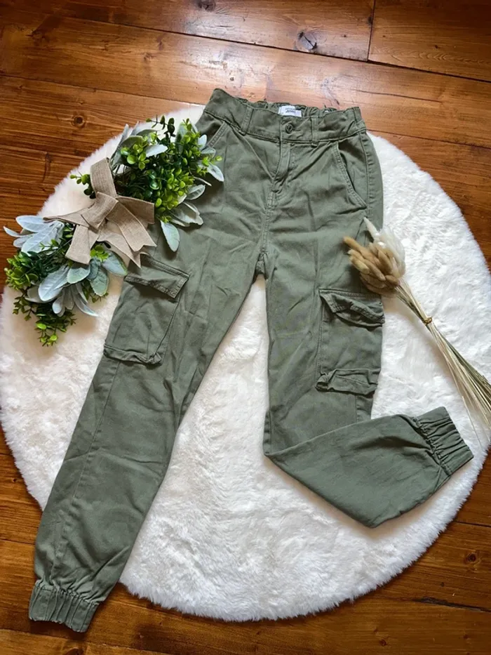 Pantalon cargo femme - taille XXS (32) - photo numéro 2