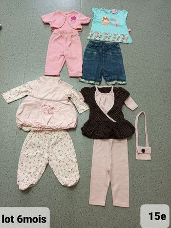 Lot ensembles vêtements