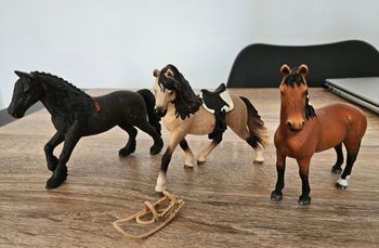 Lot 5 de 3 Chevaux Schleich