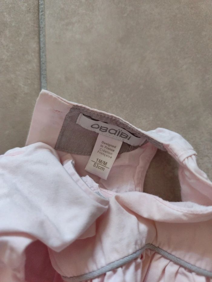 Lot 2 robes bébé fille 1 mois - photo numéro 4