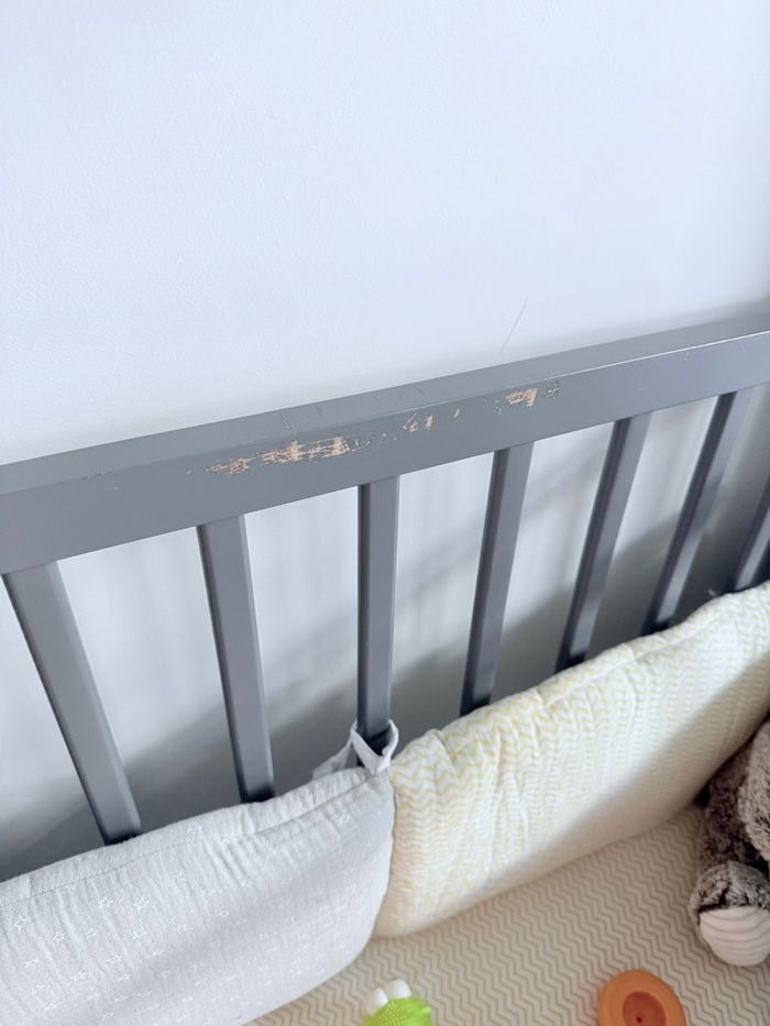 Parc en bois gris flexiparc vertbaudet + accessoires - photo numéro 3