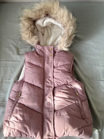 Doudoune sans manches matelassée