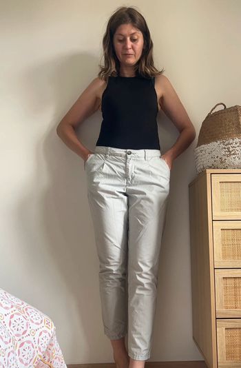 Pantalon rayé Etam