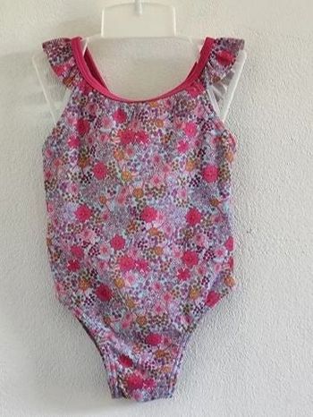 Maillot de bain bébé fille fleuri