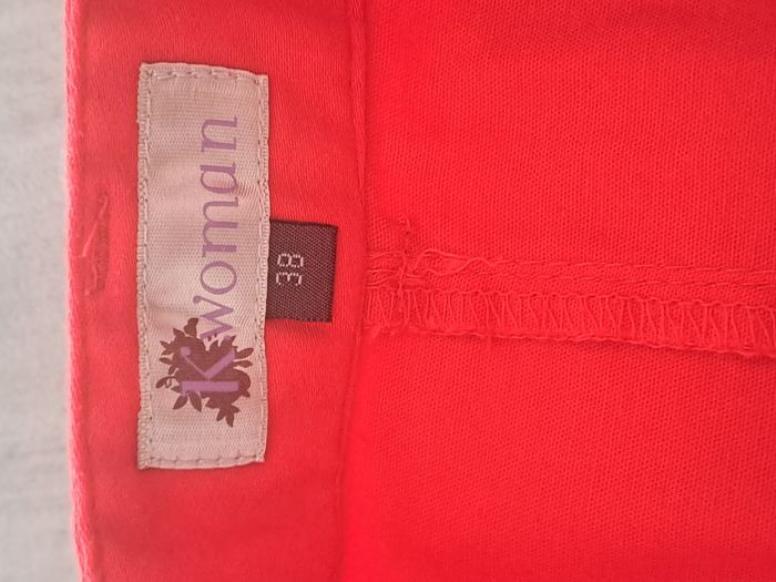 Jupe droite rouge KWomen Taille 38 - photo numéro 7