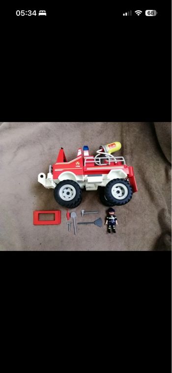 Playmobil pompier des montagnes 9466