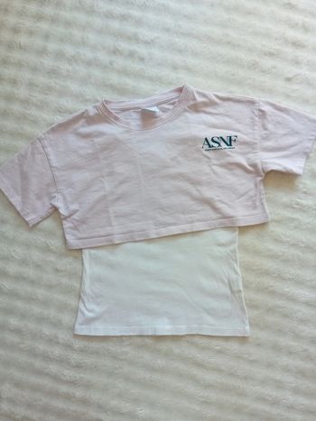 Tshirt 7ans Zara 🤍🩷