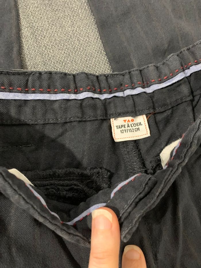 Pantalon marine TAO taille 12 ans garçon. - photo numéro 4