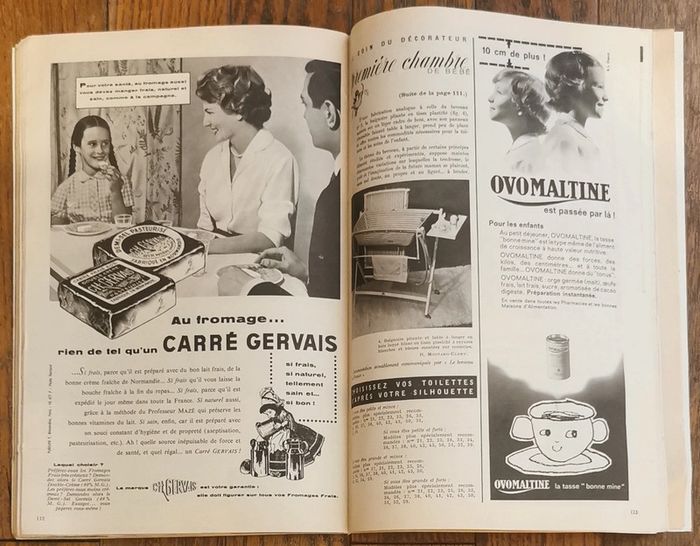 Ancien magazine 1961 Modes et travaux avec 3 patrons + supplément n°731 vintage - photo numéro 16