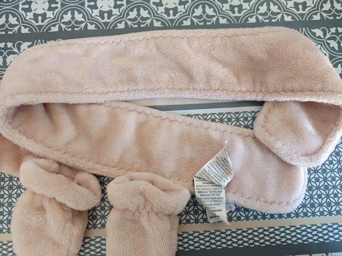 Ensemble bonnet, moufles et écharpe fille - photo numéro 4