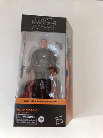 Star wars moff gideon the mandalorian Black séries  hasbro