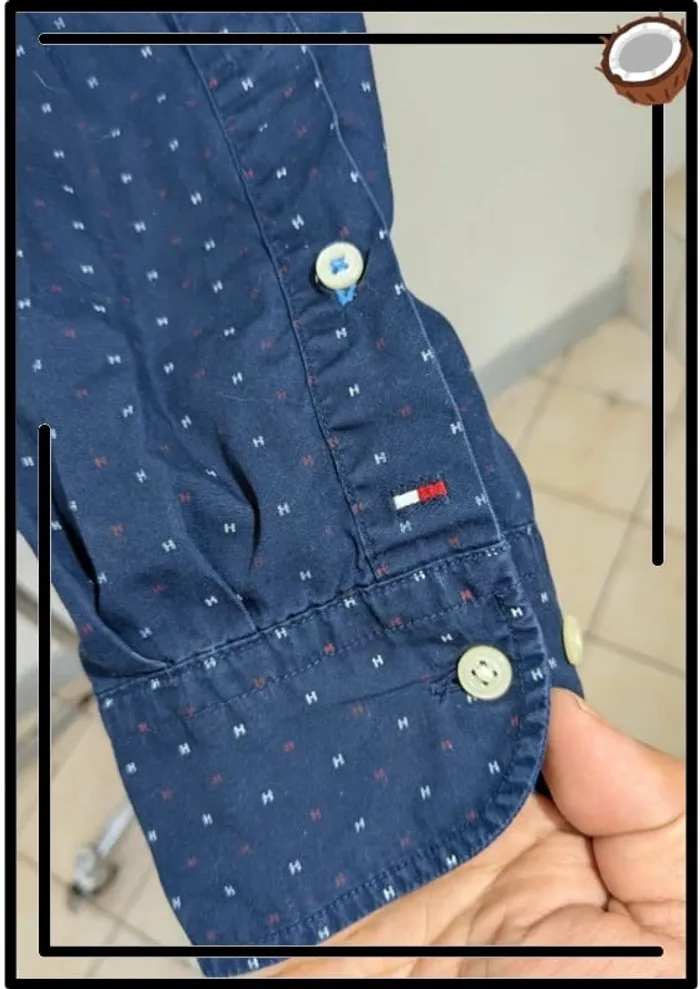 Chemise Tommy Hilfiger "New York Fit" Taille M - photo numéro 4