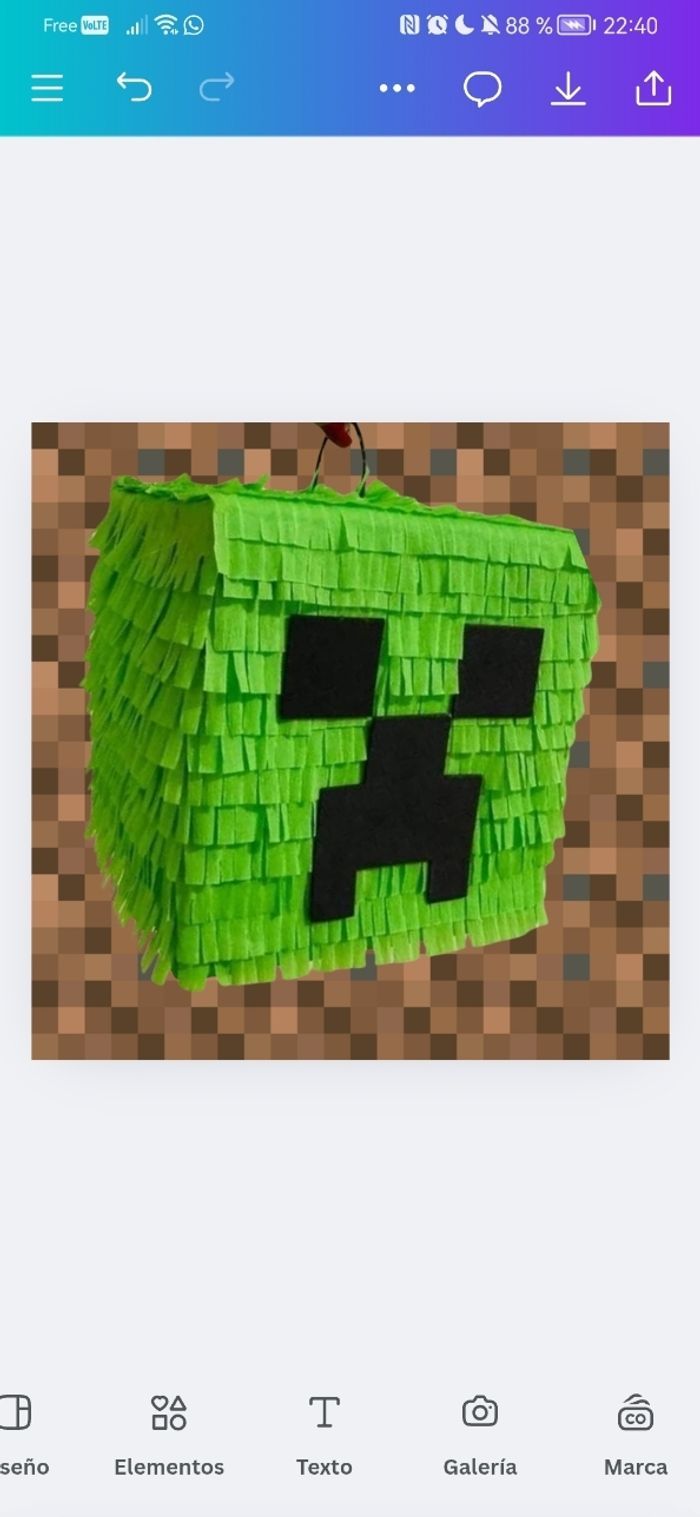 Pinata Minecraft - photo numéro 7