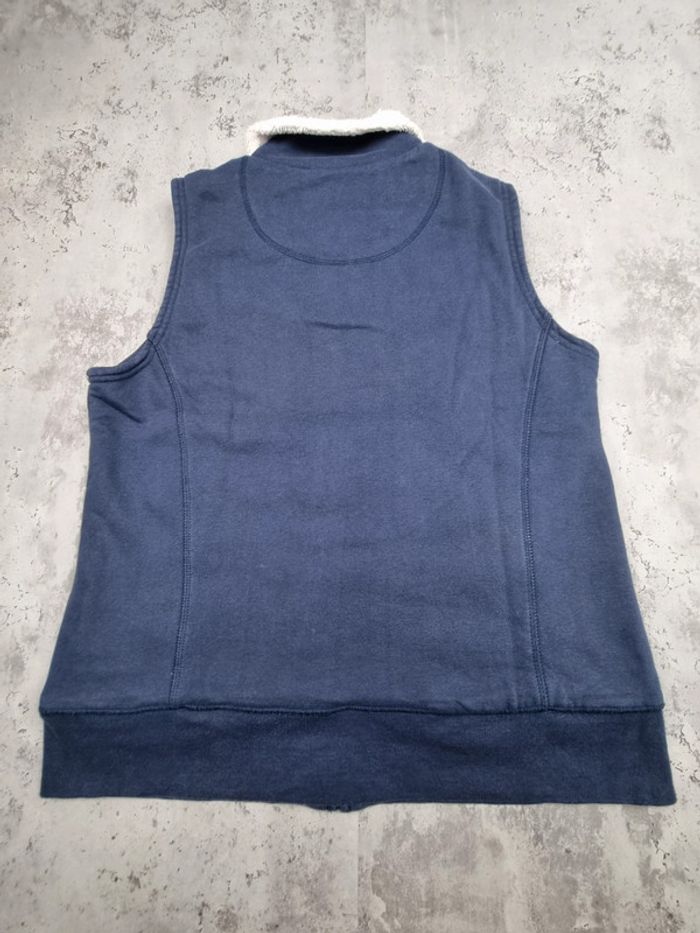 Veste sans manches fourrée L.L. Bean bleu – Taille M Femme - photo numéro 4