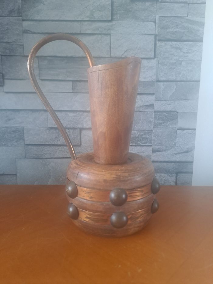 Soliflore vintage En bois