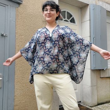 Joli top en voile idéal 40-42