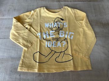 T-shirt jaune Donald 