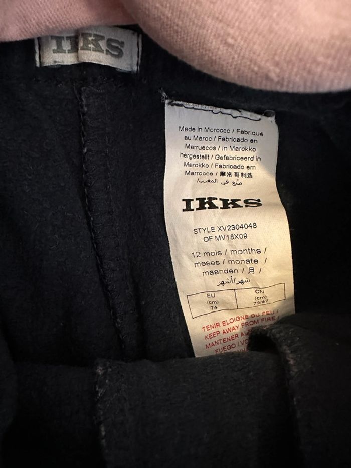 Ensemble IKKS - 12 mois/74cm - photo numéro 6