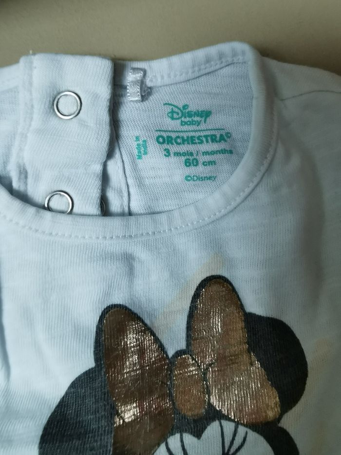 T shirt 3 mois fille - photo numéro 2