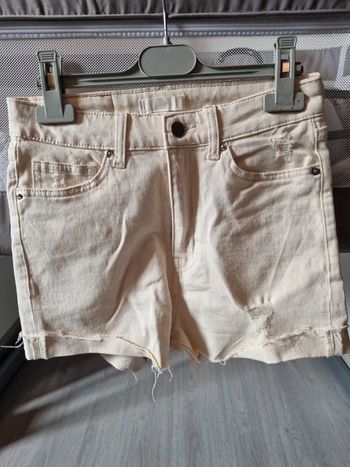 Short beige/crème h&m neuf taille 34
