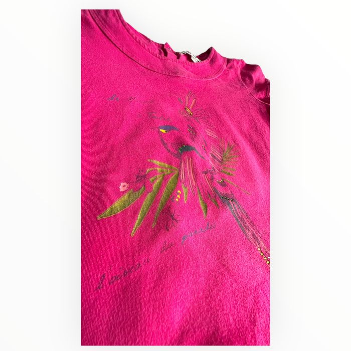 T-shirt fuchsia Kenzo 6 ans TBE (11€) - photo numéro 8