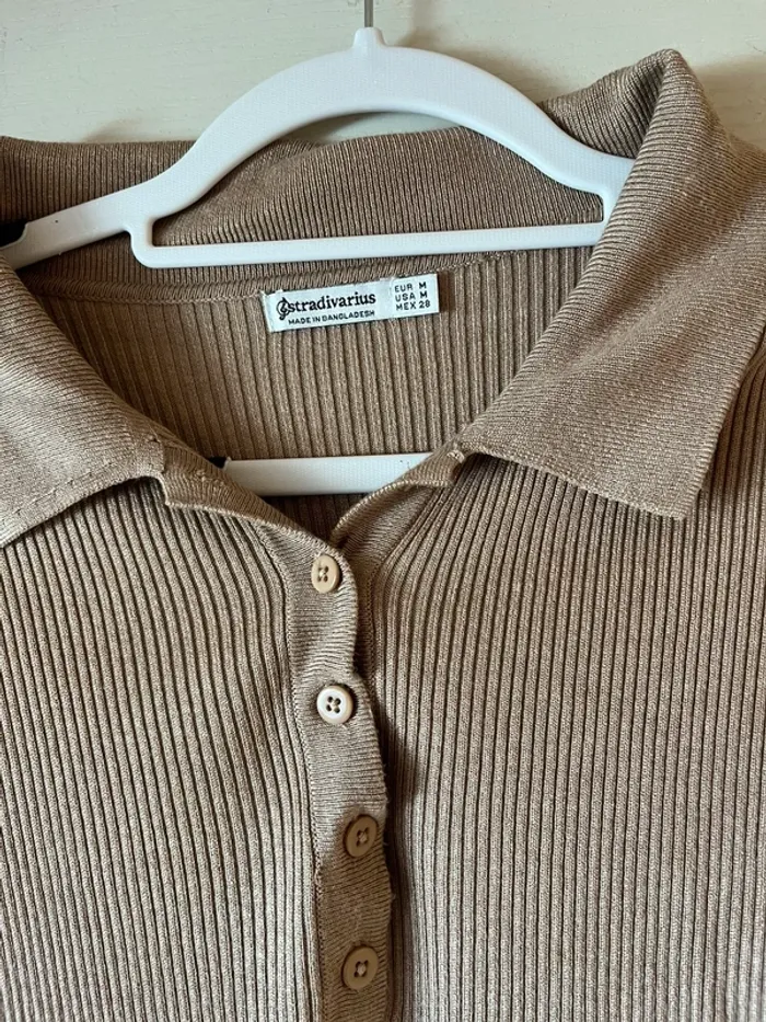 robe pull polo stradivarius - photo numéro 2