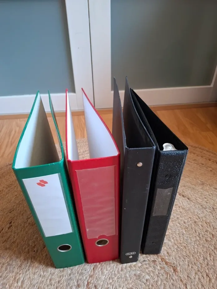 Lot de 4 classeurs grand format - photo numéro 4