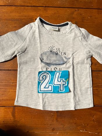 TEE shirt manches longues enfant bébé garçon