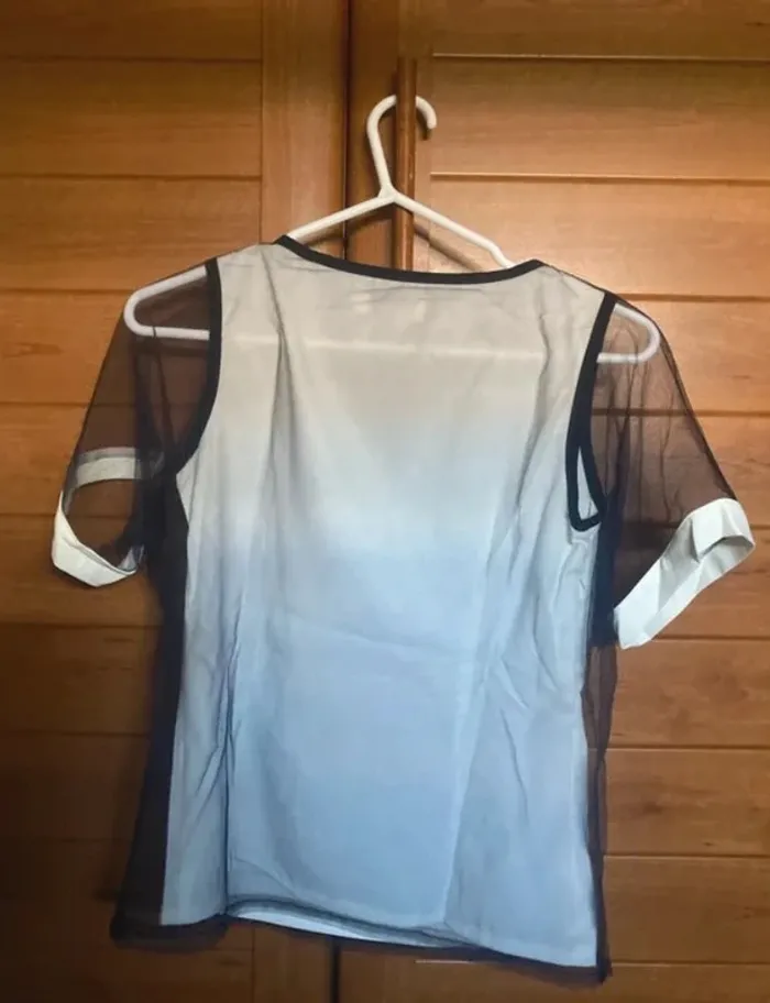 T-shirt chemise Tulle S 36 femme Just like you - photo numéro 2
