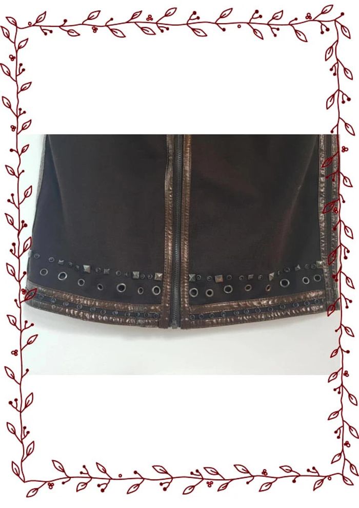 Sublime Jupe Chocolat taille S - photo numéro 3