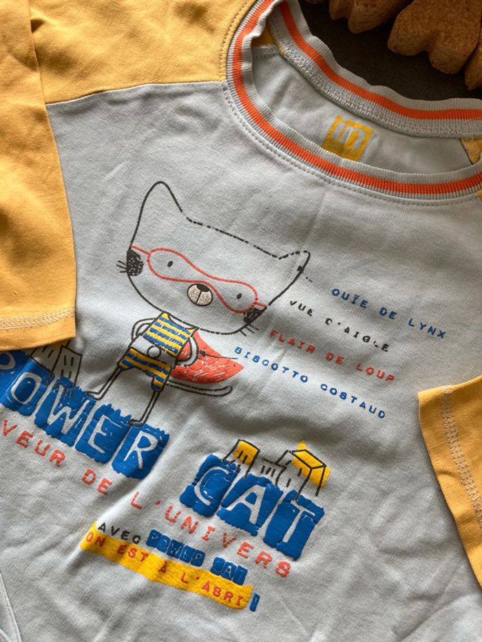 Lot ensemble pyjama garçon vêtement pantalon 8 ans - photo numéro 2