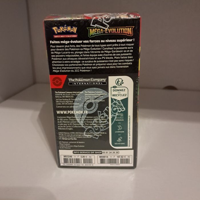 Pokémon demi display Méga Evolution ME1 ME01 défaut scellage - photo numéro 3