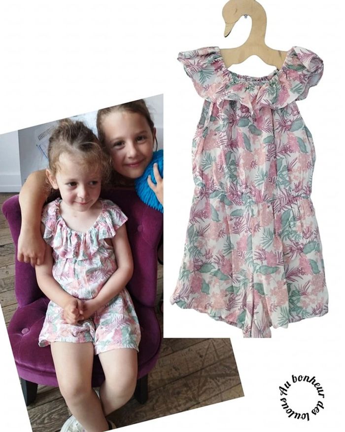 5 ans combishort été Little cigogne