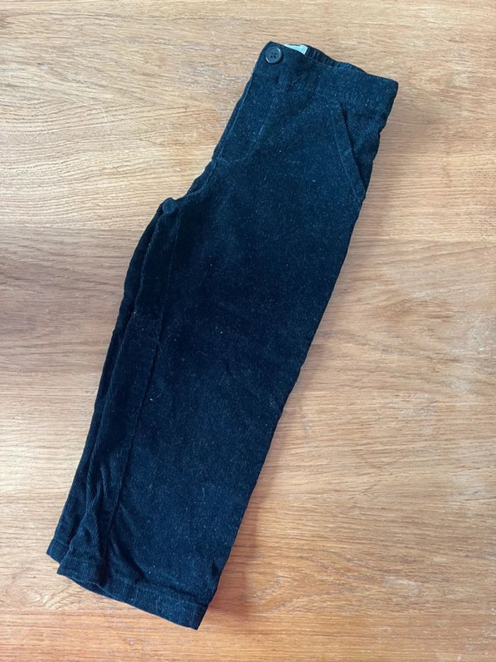Pantalon velours noir 3 ans - photo numéro 4