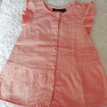 Robe bébé fille, rose, Kiabi