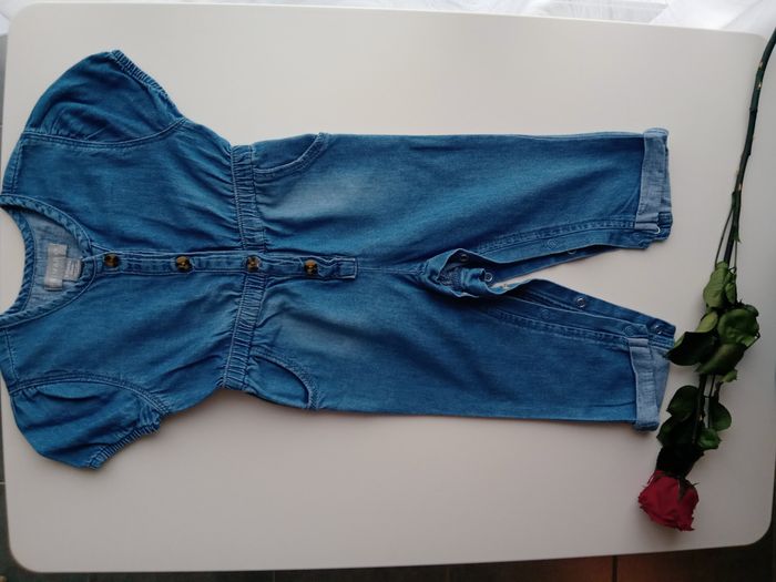 Combinaison en jean souple