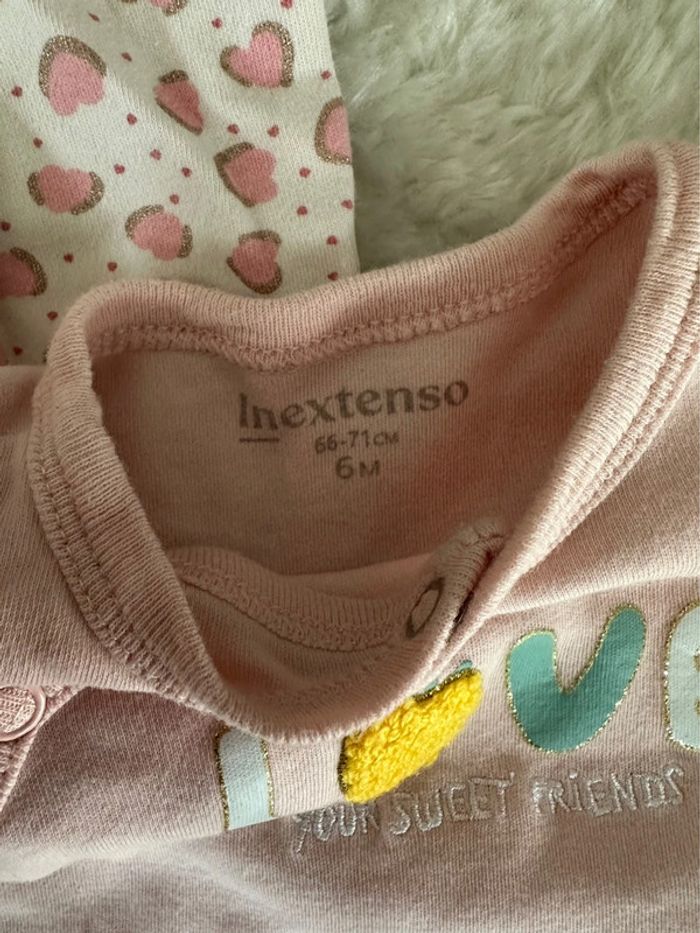 Lot de 4 pyjamas | Taille 6 mois - photo numéro 7