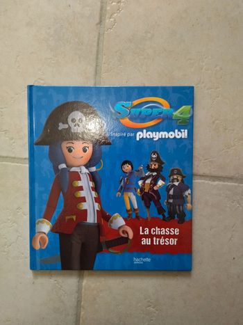Livre enfants Super 4 : La chasse au trésor