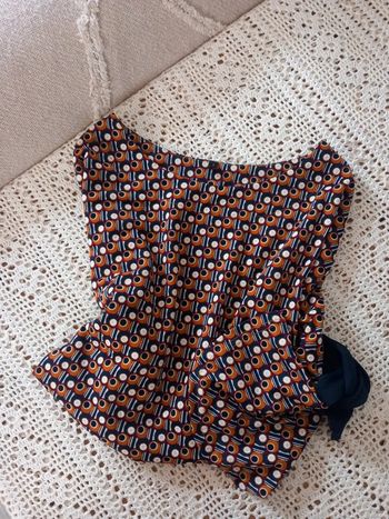 Blouse style vintage neuf jamais porté