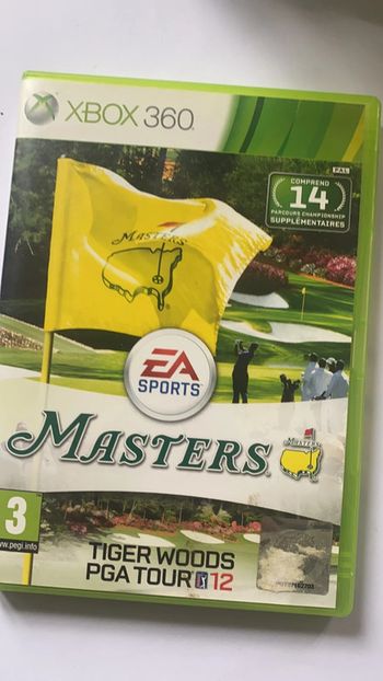 tiger woods  pga tour 12 xbox 360