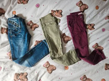 Lot jeans fille